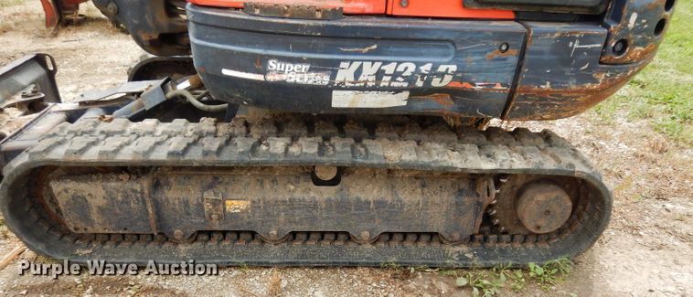 image for item DJ4271 2008 Kubota KX121-3  mini excavator