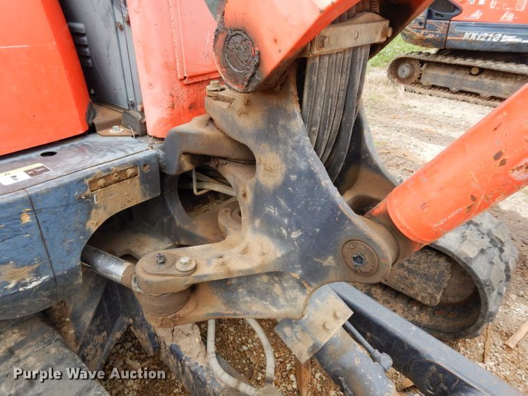 image for item DJ4271 2008 Kubota KX121-3  mini excavator