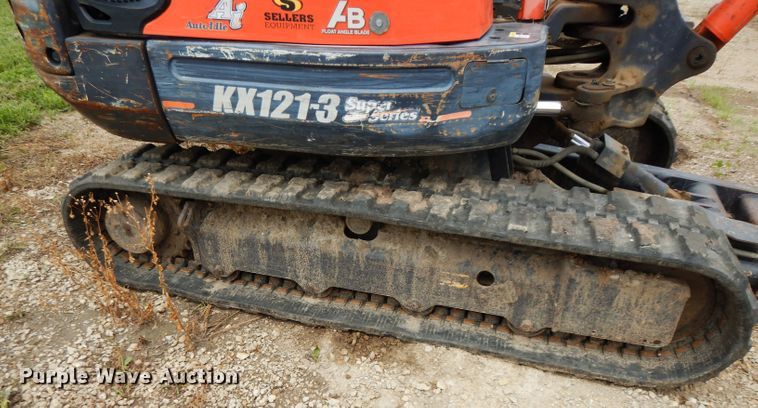 image for item DJ4271 2008 Kubota KX121-3  mini excavator