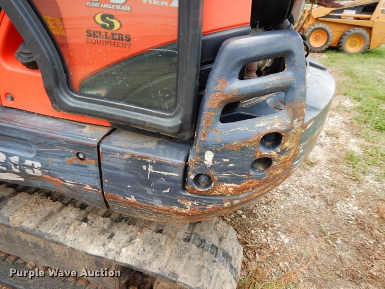 image for item DJ4271 2008 Kubota KX121-3  mini excavator