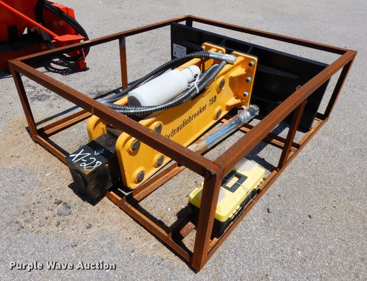 image for item DO9263 2020 Wolverine ZW750 skid steer hammer