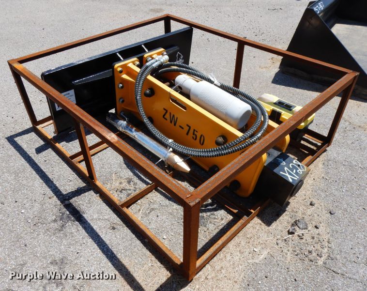 image for item DO9263 2020 Wolverine ZW750 skid steer hammer