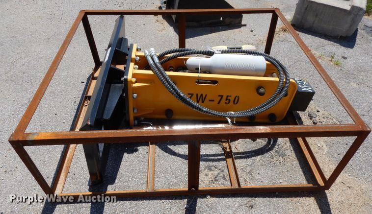 image for item DO9263 2020 Wolverine ZW750 skid steer hammer
