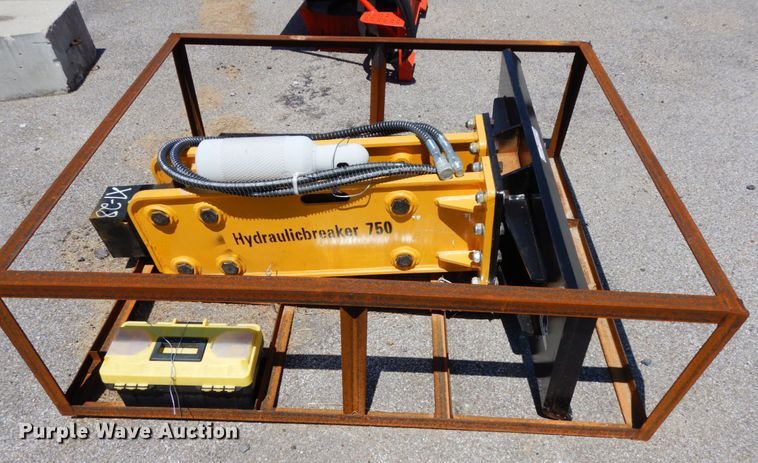 image for item DO9263 2020 Wolverine ZW750 skid steer hammer