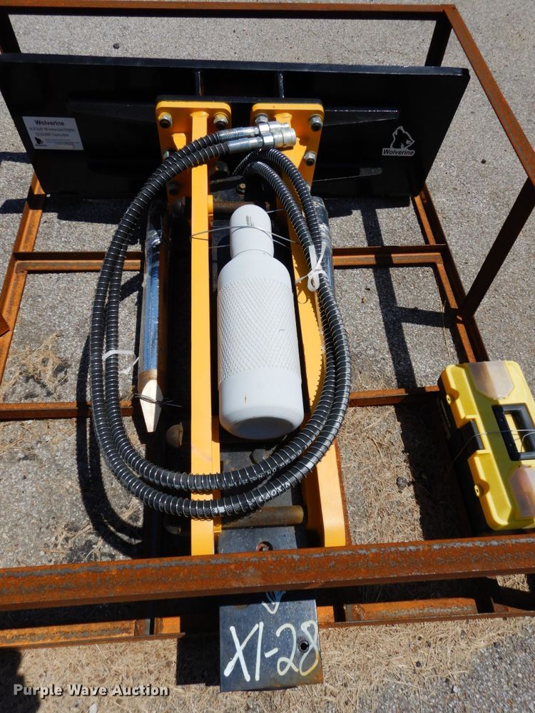 image for item DO9263 2020 Wolverine ZW750 skid steer hammer