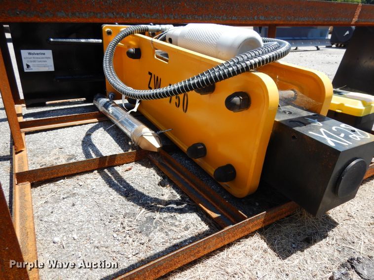 image for item DO9263 2020 Wolverine ZW750 skid steer hammer