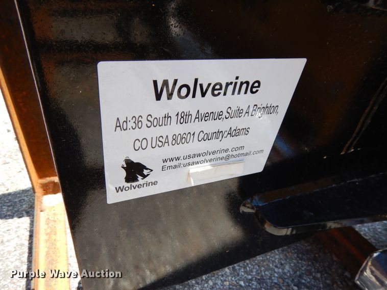 image for item DO9263 2020 Wolverine ZW750 skid steer hammer