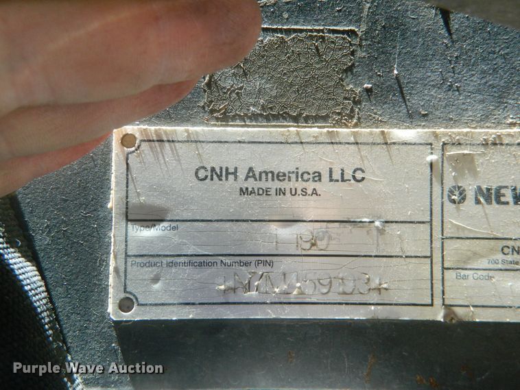 image for item EH9466 2007 New Holland L190  skid steer loader