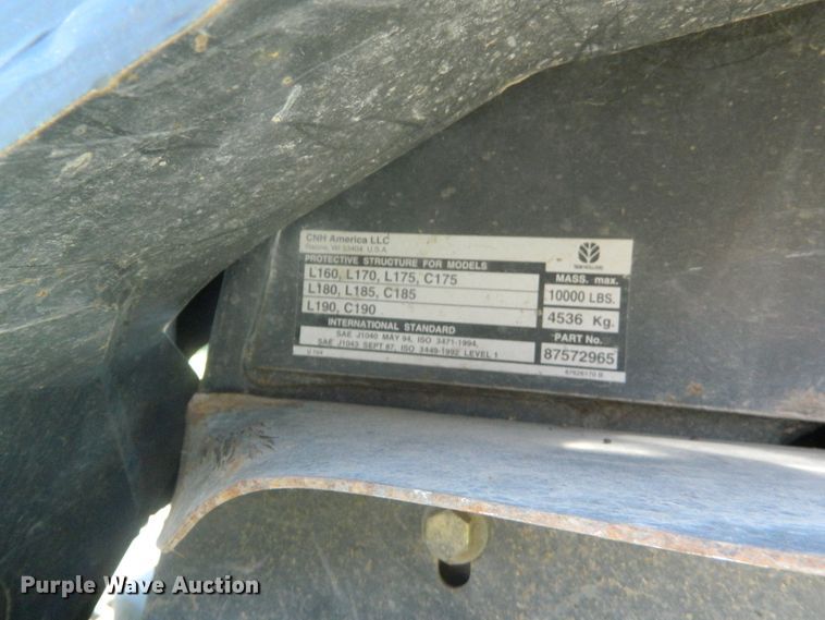 image for item EH9466 2007 New Holland L190  skid steer loader