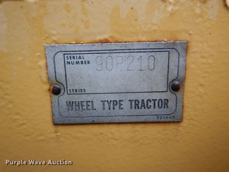 image for item FK9255 1973 Caterpillar 814  wheel dozer