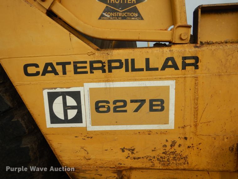 image for item FK9257 1981 Caterpillar 627B  conventional scraper