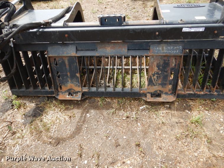 image for item GA9144 Berlon SKLG-84 84"W skid steer grapple bucket