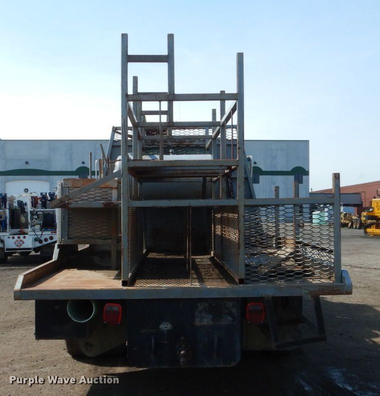 image for item GA9158 1988 Ford L8000  flatbed truck