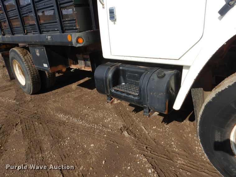 image for item GA9162 1985 International 1900  flat dump bed truck