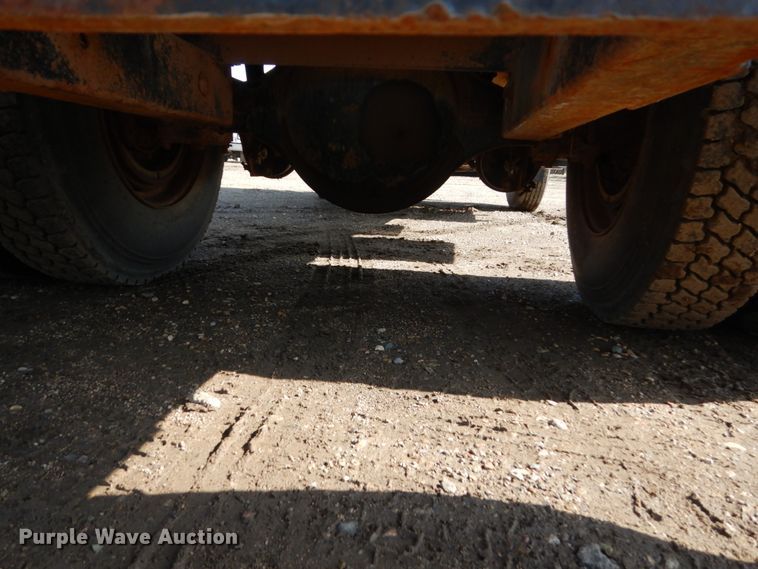 image for item GA9162 1985 International 1900  flat dump bed truck