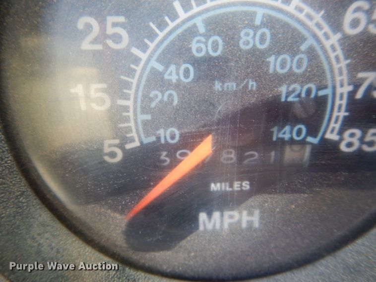 image for item GA9162 1985 International 1900  flat dump bed truck