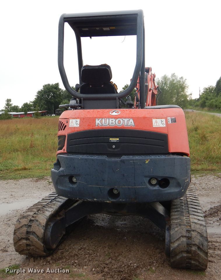 image for item GM9080 2012 Kubota U35 Super Series 2  mini excavator