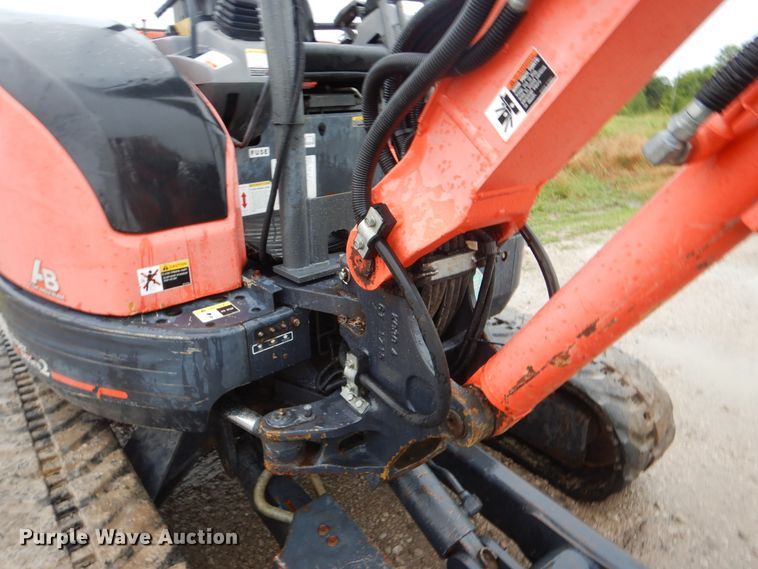 image for item GM9080 2012 Kubota U35 Super Series 2  mini excavator
