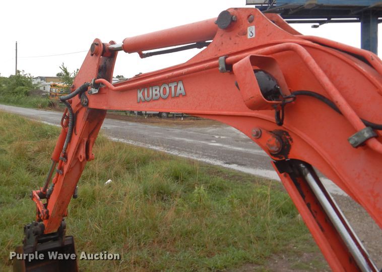 image for item GM9080 2012 Kubota U35 Super Series 2  mini excavator