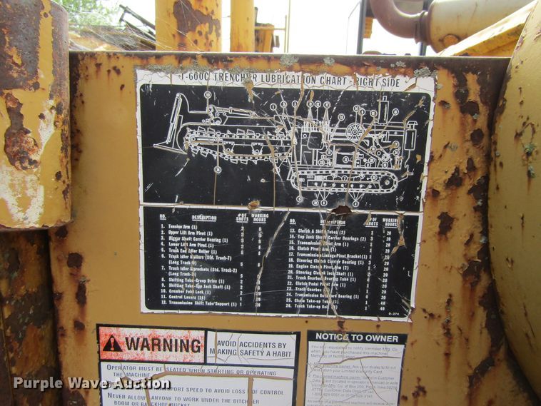 image for item GQ9042 Vermeer T600C  trencher