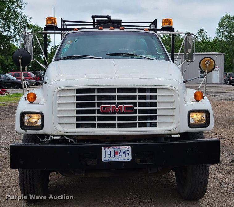 image for item GT9160 1997 GMC C7500 asphalt sealcoat truck