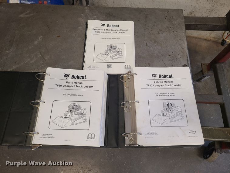 image for item GT9189 2010 Bobcat T630  tracked skid steer loader