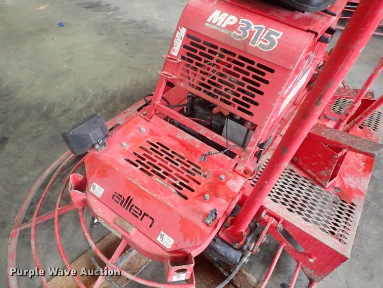 image for item GW9465 Allen MP315 power trowel