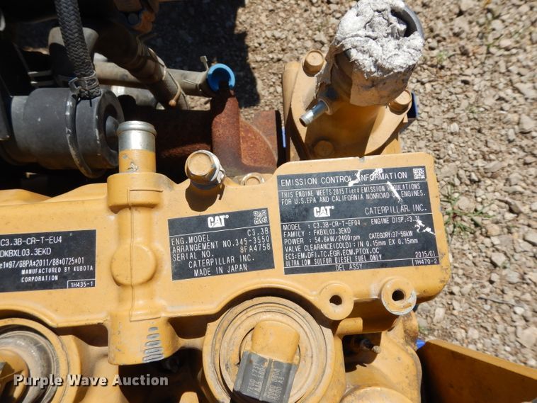 image for item HV9294 Caterpillar C3.3B 3.3L four cylinder diesel engine