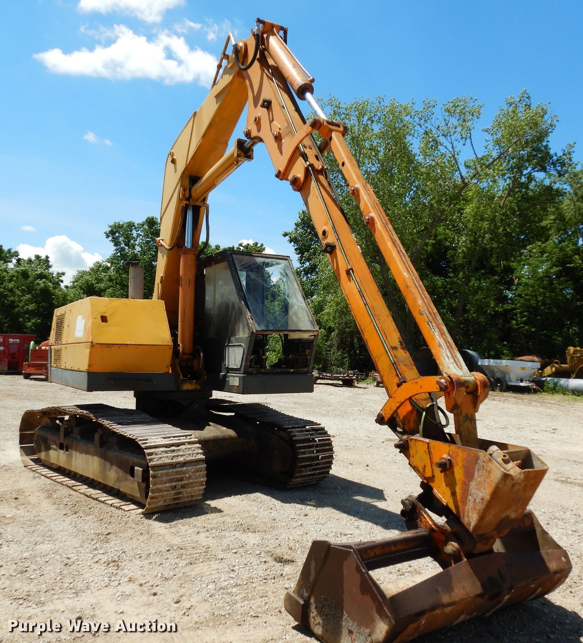 Drott 35BYC excavator in Louisburg, KS Item DF4166 sold Purple Wave