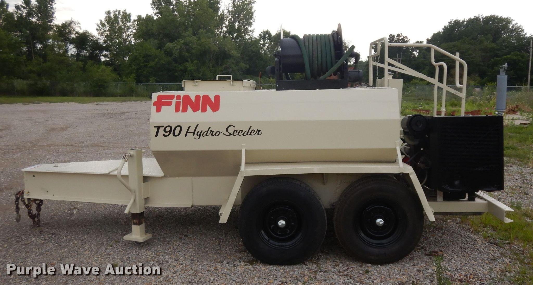 Finn T90 hydro seeder in Tonganoxie, KS Item HA9323 sold Purple Wave
