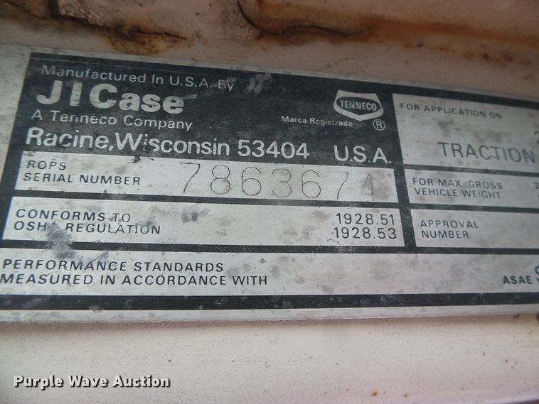 image for item DD0409 Case 2670  4WD tractor