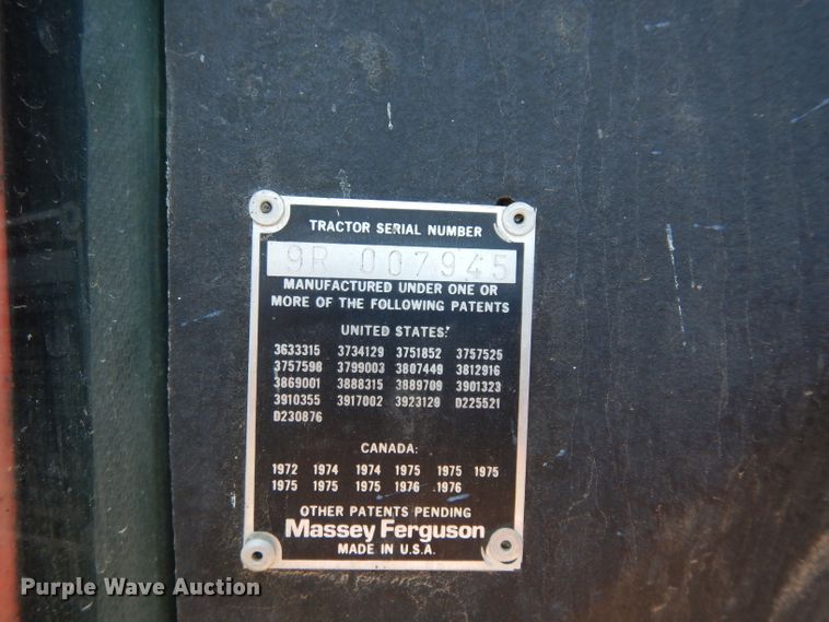 image for item DF4207 1980 Massey-Ferguson 2705  tractor