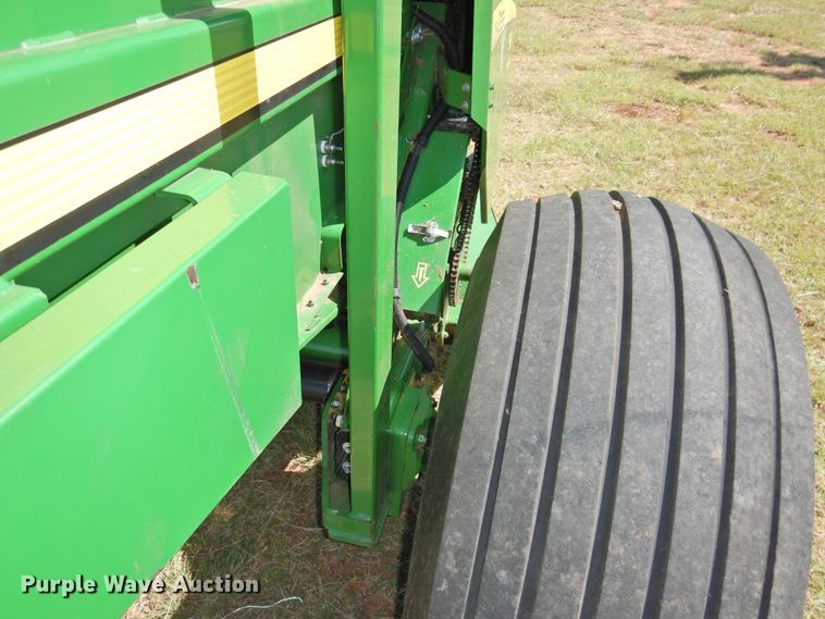 image for item DG1432 2015 John Deere 569 Mega Wide Plus  round baler