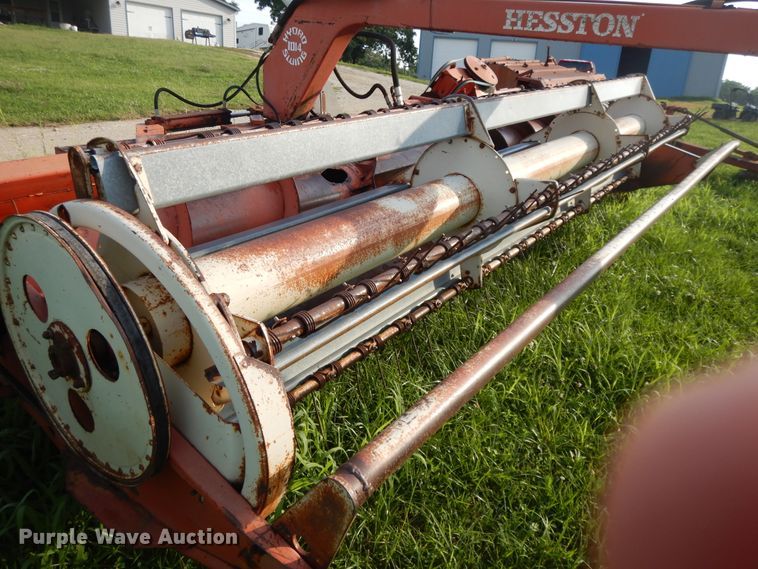 image for item DG7953 Hesston 1014  HydroSwing windrower