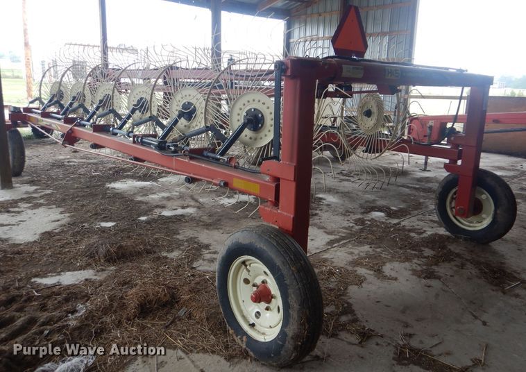 image for item DG8718 H&S 12WHL Hi-Capacity hay rake