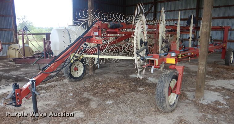 image for item DG8718 H&S 12WHL Hi-Capacity hay rake