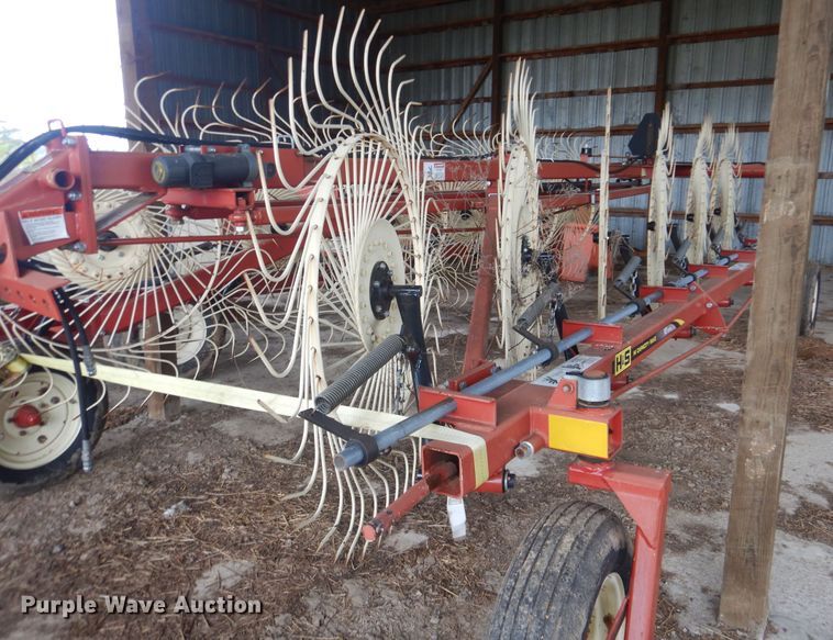 image for item DG8718 H&S 12WHL Hi-Capacity hay rake