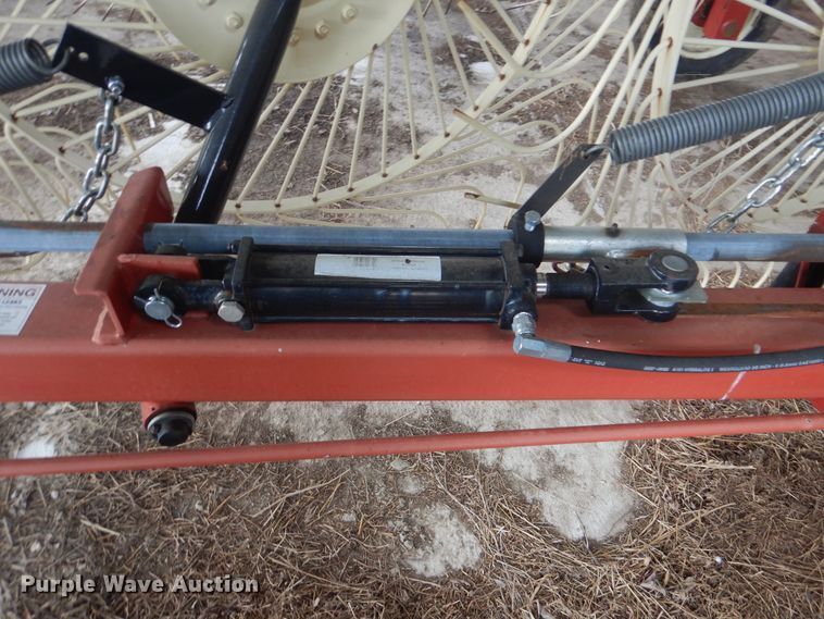 image for item DG8718 H&S 12WHL Hi-Capacity hay rake