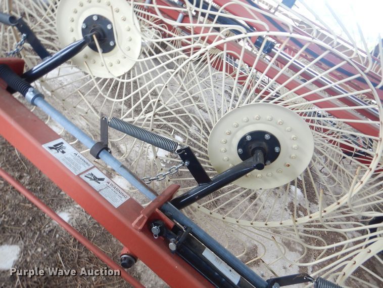 image for item DG8718 H&S 12WHL Hi-Capacity hay rake