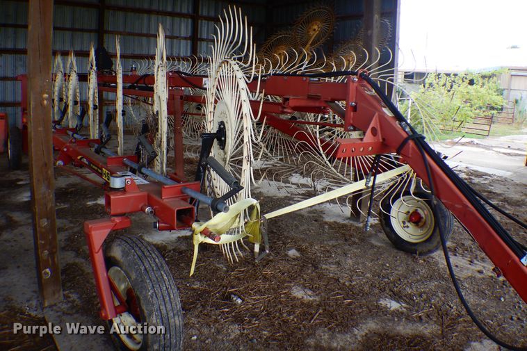 image for item DG8718 H&S 12WHL Hi-Capacity hay rake