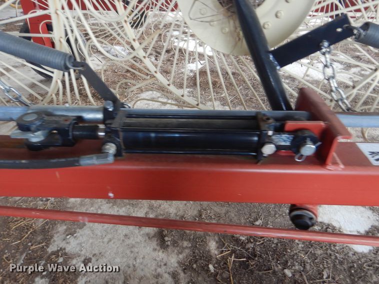 image for item DG8718 H&S 12WHL Hi-Capacity hay rake