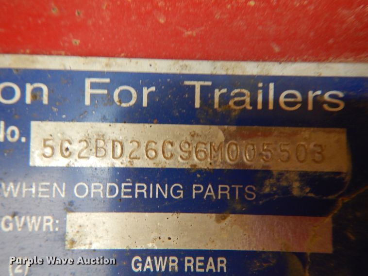 image for item DI5271 2006 Clement HL2626-3 end dump trailer