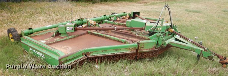 image for item GE9448 John Deere 1518 batwing rotary mower