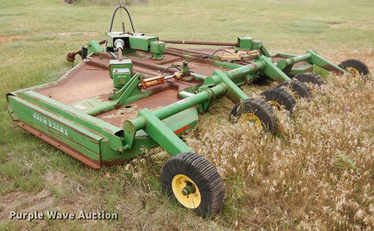 image for item GE9448 John Deere 1518 batwing rotary mower