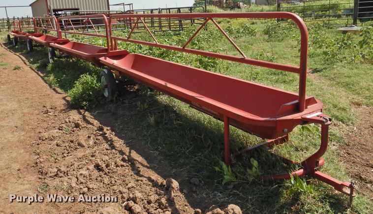 image for item GN9959 Feed Train mobile feed bunks