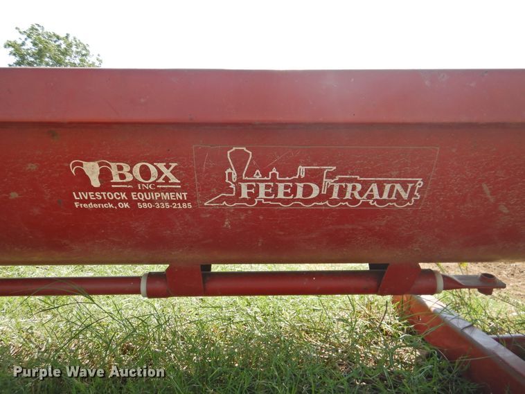 image for item GN9959 Feed Train mobile feed bunks