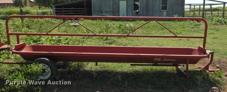 image for item GN9959 Feed Train mobile feed bunks