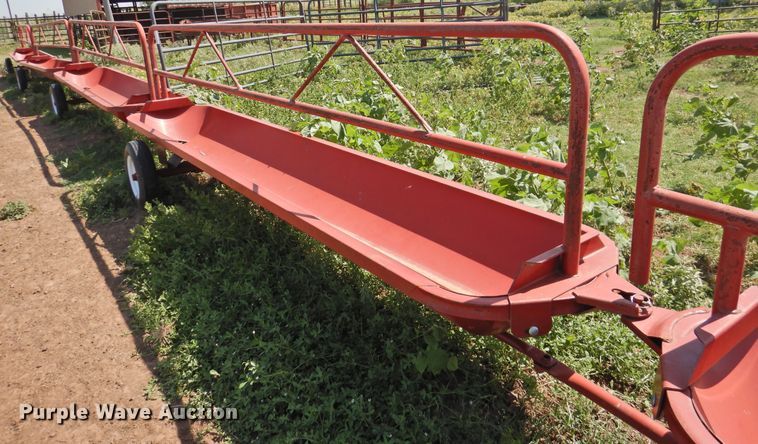 image for item GN9959 Feed Train mobile feed bunks