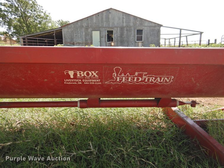image for item GN9959 Feed Train mobile feed bunks