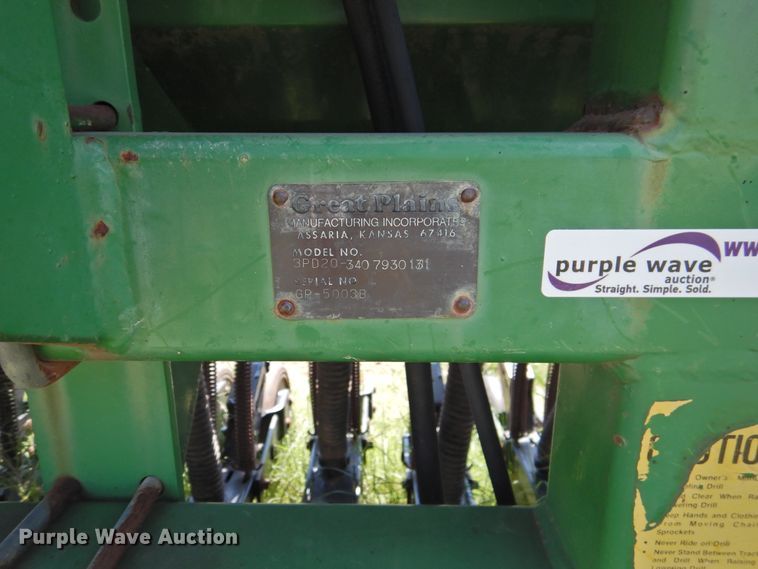image for item GN9960 Great Plains 3PD20-3407930131 grain drill